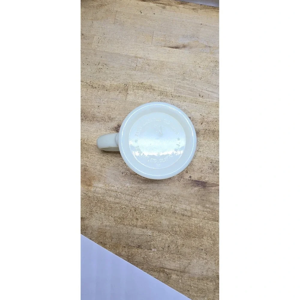 Old Spice Shaving Razor Mug Early American Shulton Glass Vintage Cup Ship Boat